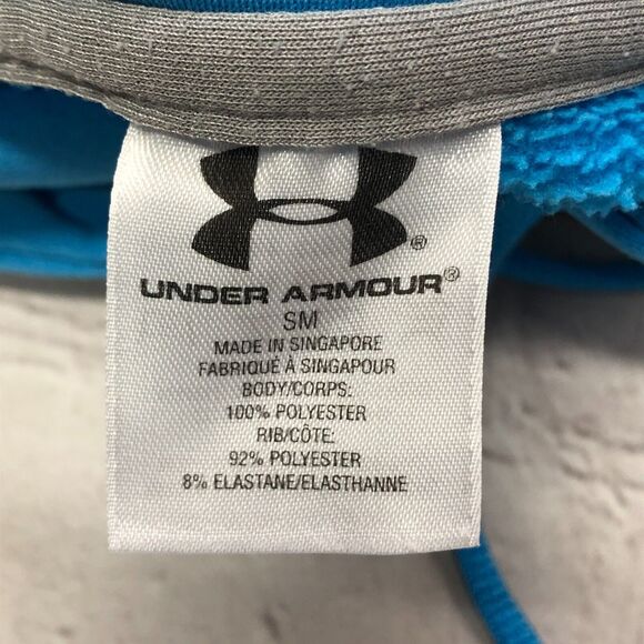 Under Armour Women Pullover Hoodie Sweatshirt Size Small Blue B273 -22 - Picture 7 of 14